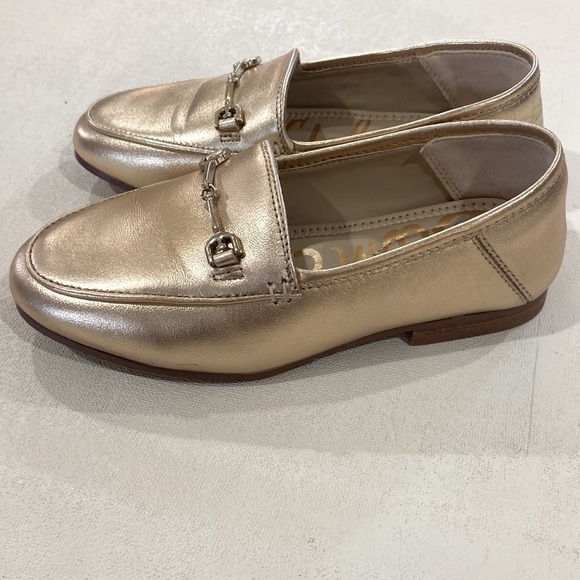 Sam Edelman Gold Leaf Loafers - Picture 2 of 4